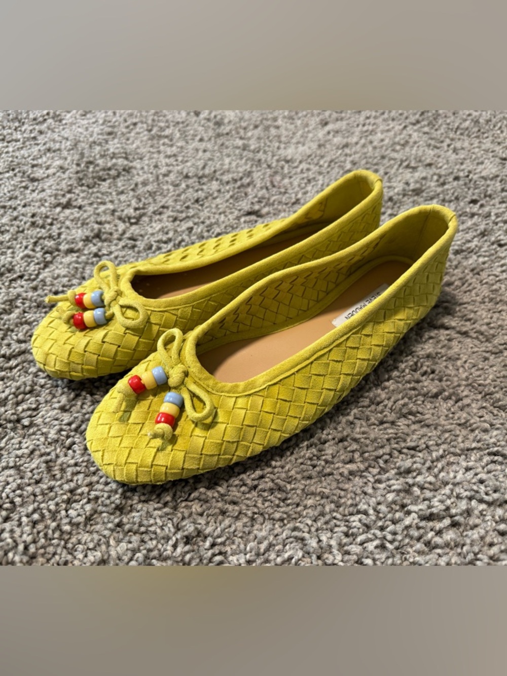 NWOT Steve Madden DIVY LIME LEATHER